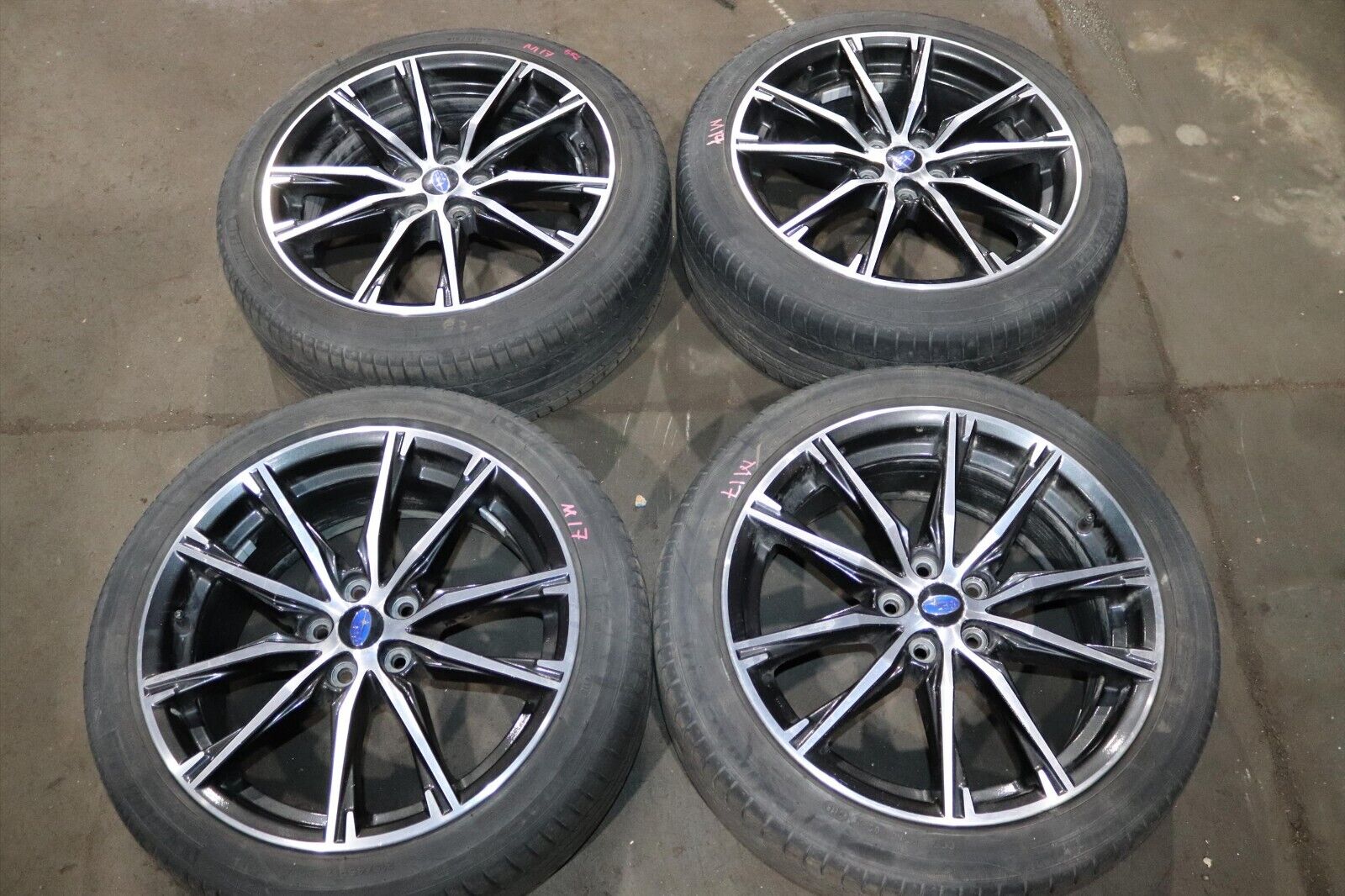 2017-2020 Subaru BRZ FRs 86 OEM Wheels 17'' 5X100 17X7 ET48 Rims Only / No tires