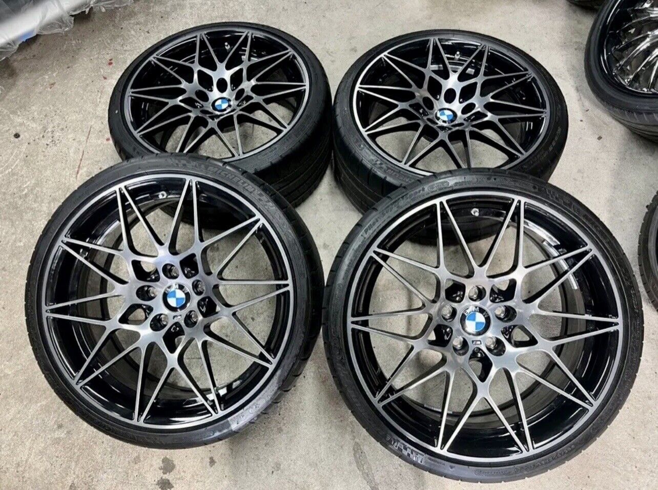20” BMW M3 M4 Competition 666M F80 Wheels Rims 666 Tires TPMS Factory OEM