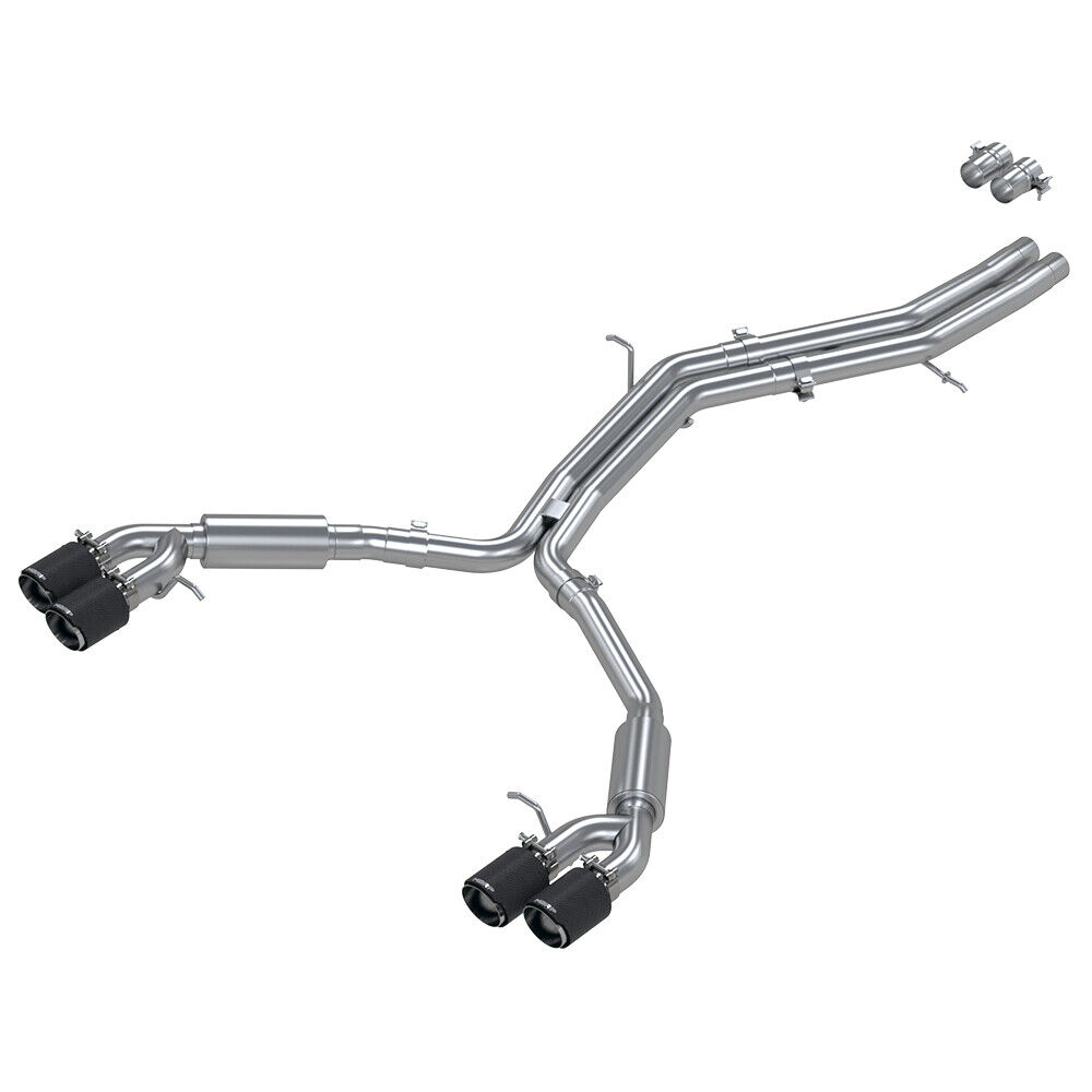 MBRP S46073CF Stainless Steel Carbon Exhaust for 2018-2024 Audi S4 S5 3.0L V6