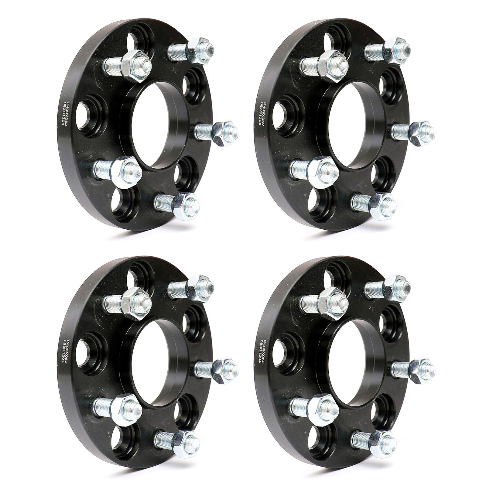 15mm 4*Wheel Spacers Hubcentric 5x114.3 12X1.25 66.1CB Fit Nissan 300ZX 350Z G37
