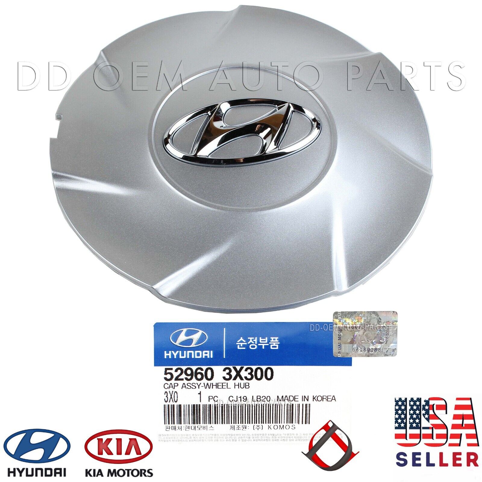 ✅ Genuine ✅ Wheel Center Cap 52960-3X300 for HYUNDAI ELANTRA 2011-2013 