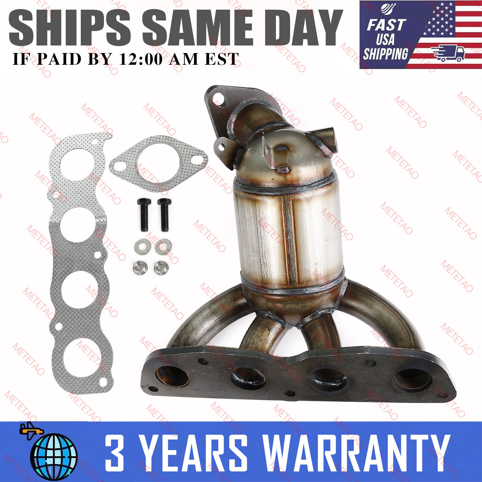 Fits For 2011-2016 Hyundai Elantra 1.8L Exhaust Catalytic Converter w/ Gaskets