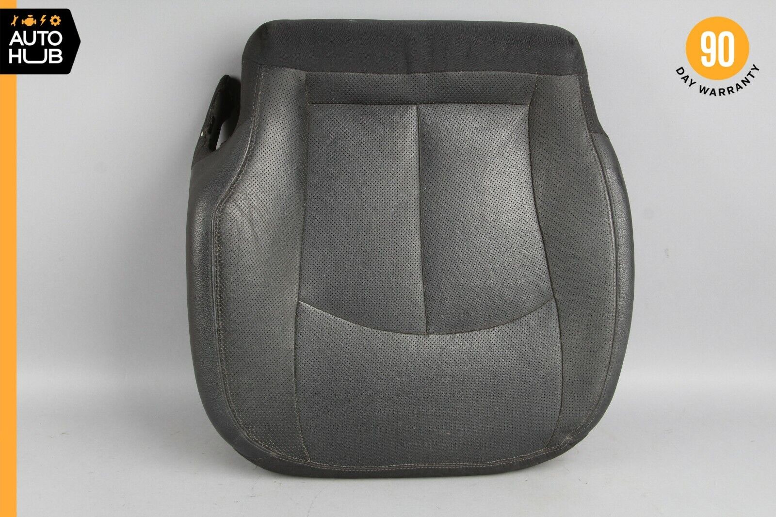 04-06 Mercedes W211 E500 E320 Front Right Lower Bottom Seat Cushion Black OEM 