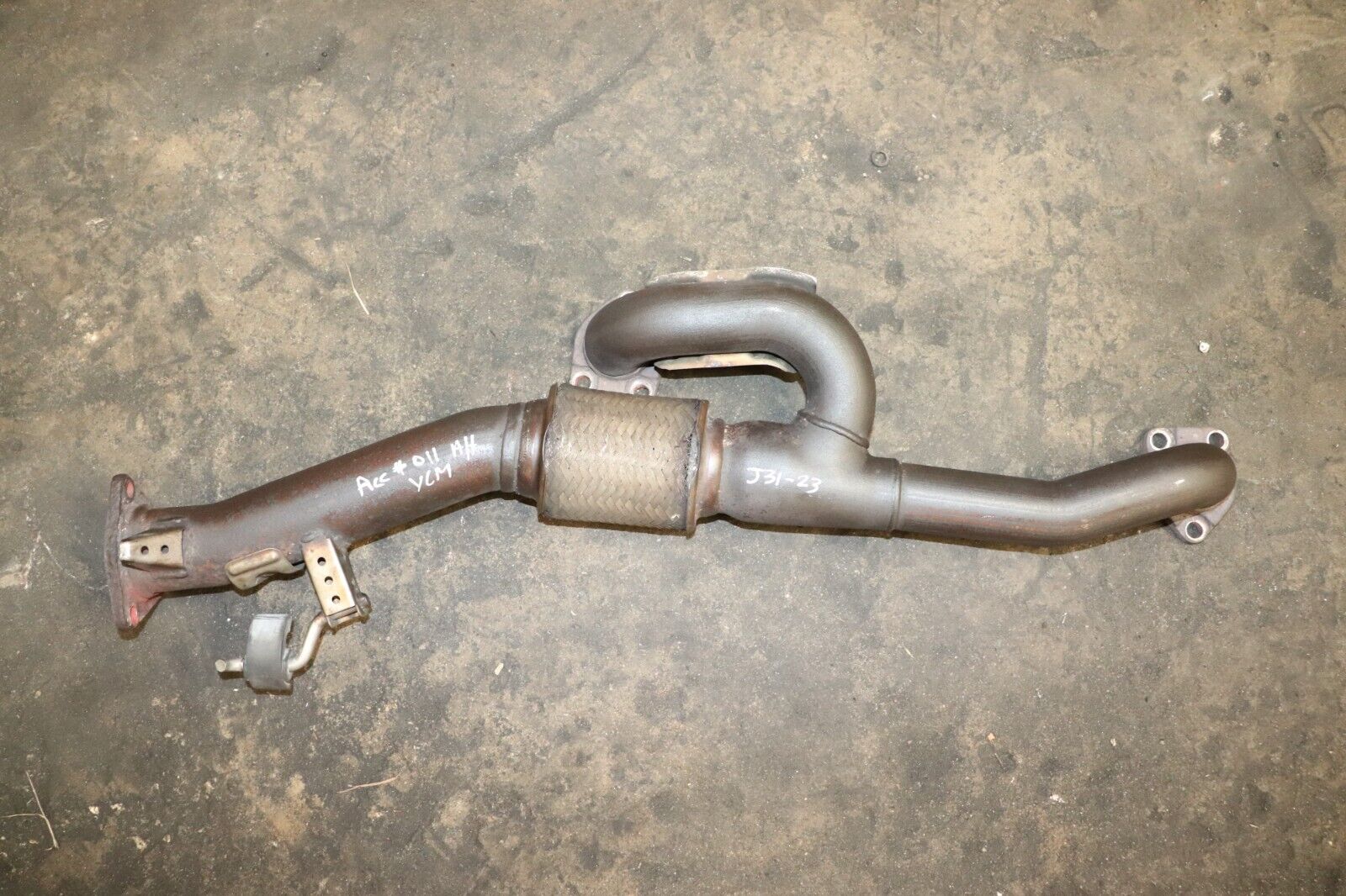 2008-2012 Honda Accord 3.5L J35Z2 Front Y Down Pipe Exhaust Assembly OEM