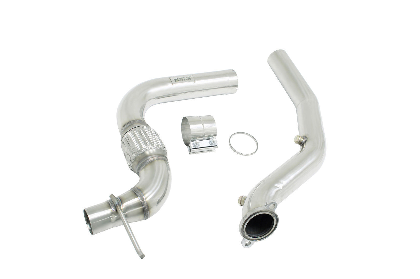 Megan Racing Stainless Steel Exhaust Downpipe Mustang 4cyl 2.3L 15-18 SSDP-FM15L