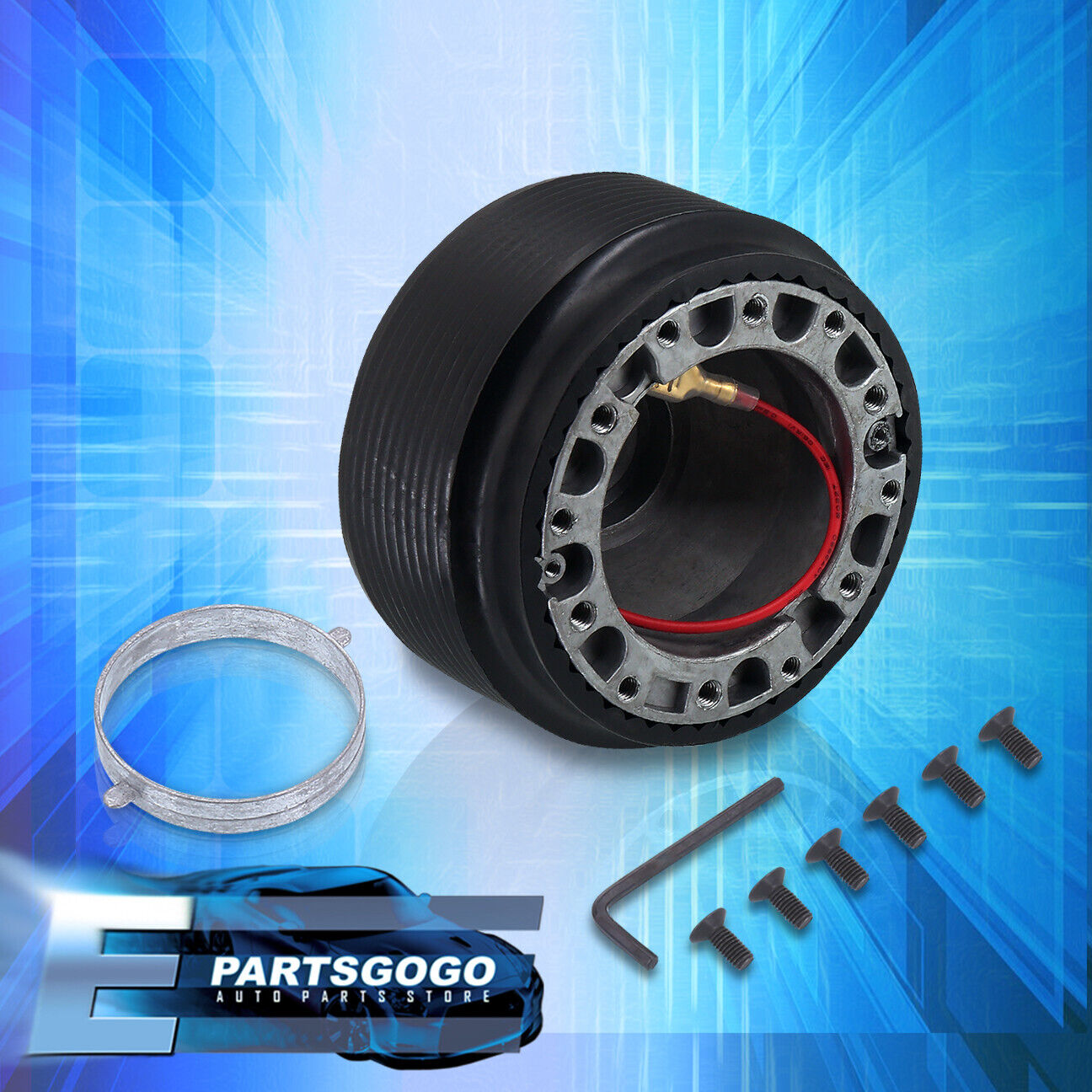 For 90-97 Mazda Miata MX-5 NA Steering Wheel 6 Hole Bolt Pattern Adapter Hub Kit