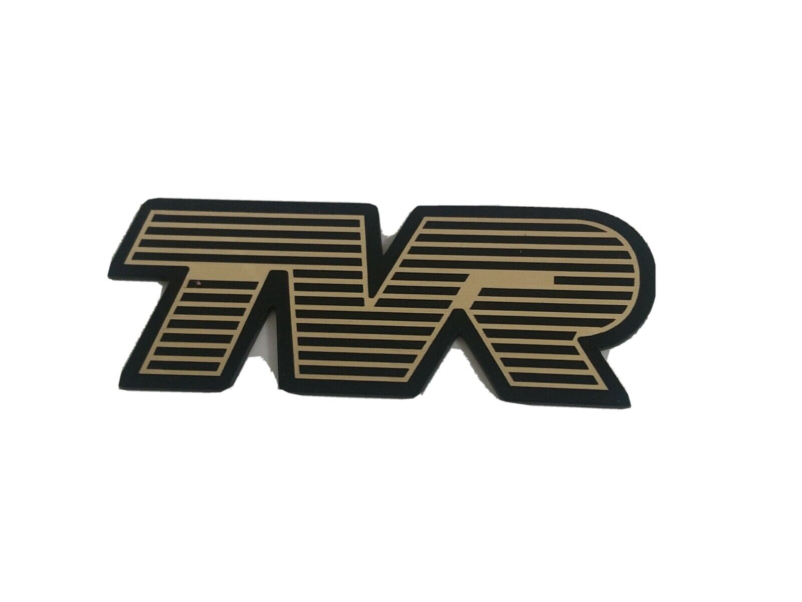 TVR Chimaera Replacement Bonnet Badge gold, toolbox garage or mancave gift