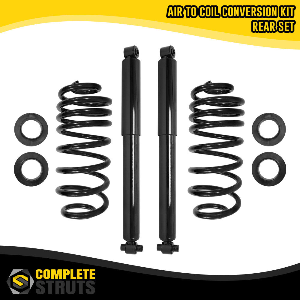 2004-2007 Buick Rainier Rear Air to Coil Spring Conversion Kit with Shocks