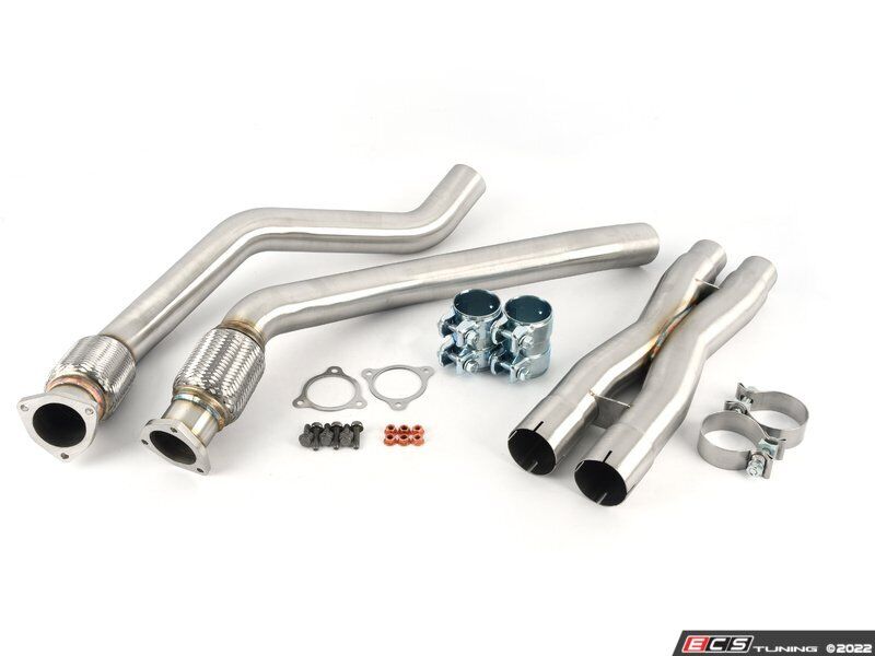 ECS - Downpipes For Factory Cat Back Exhaust for Audi B8/B8.5 S4/S5 3.0T