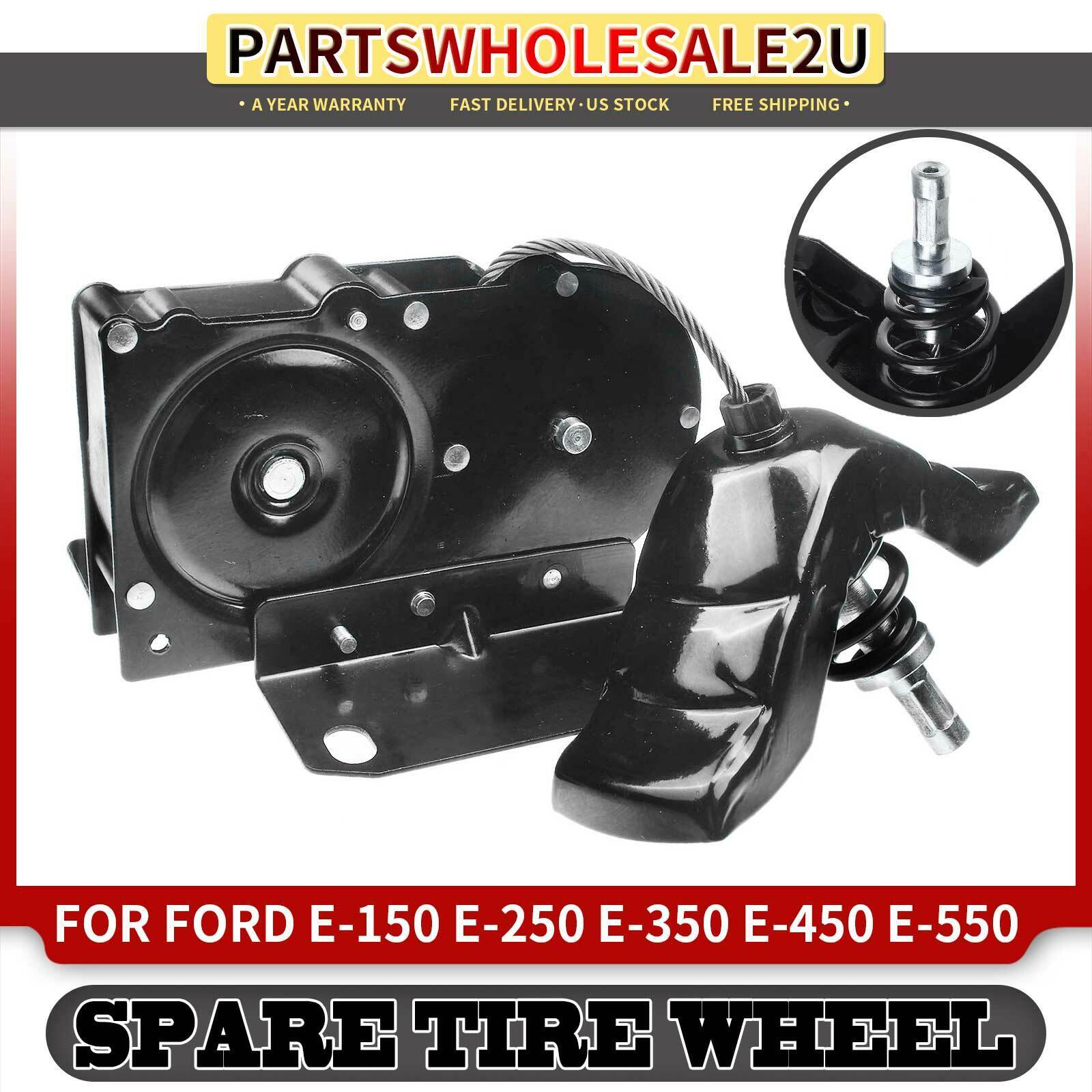 Spare Tire Winch Carrier for Ford E-150 E-250 E-350 E-450 Econoline Super Duty