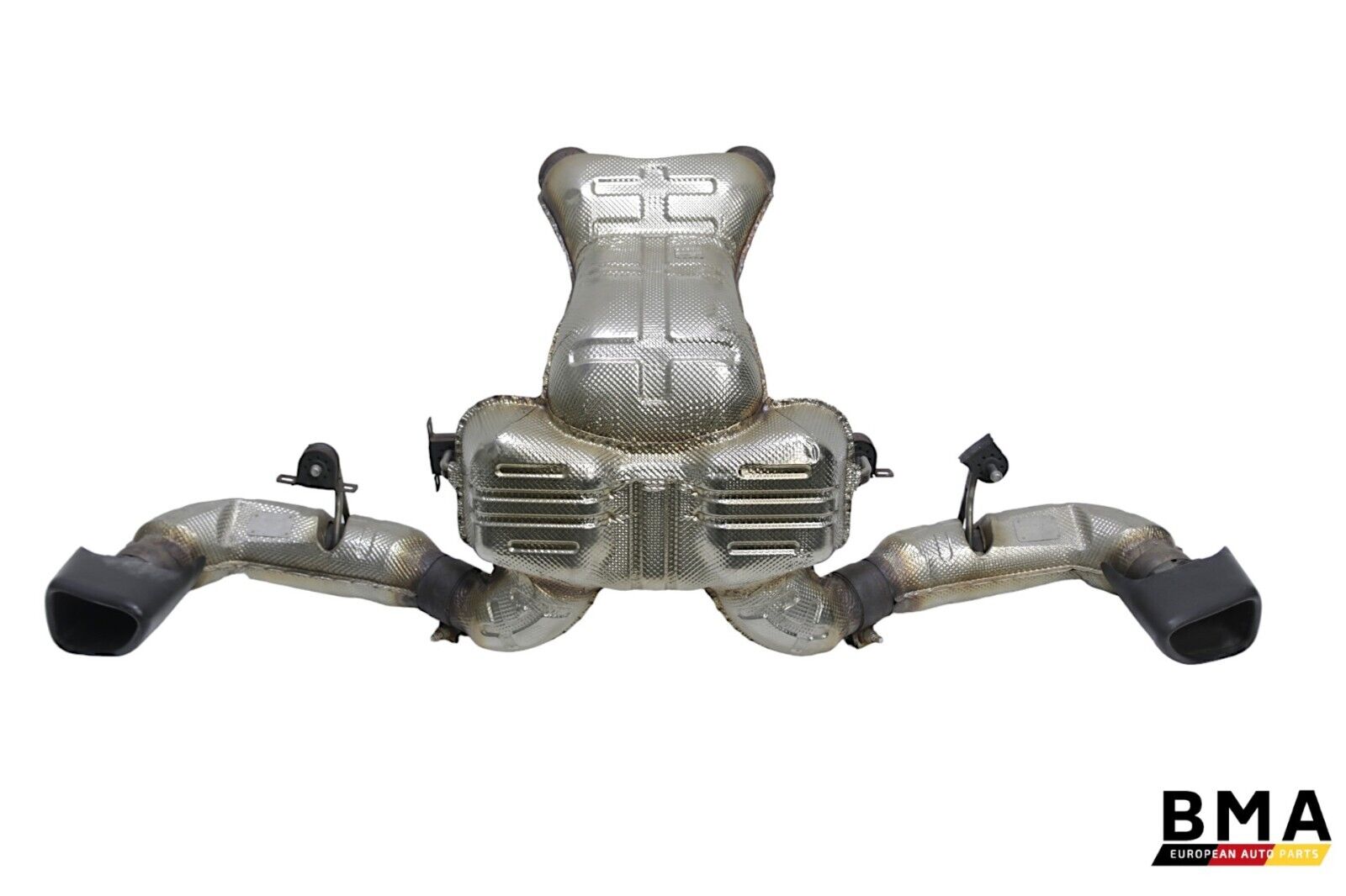 McLaren 570S Rear Engine Exhaust Muffler Assembly 2016 - 2020 Oem