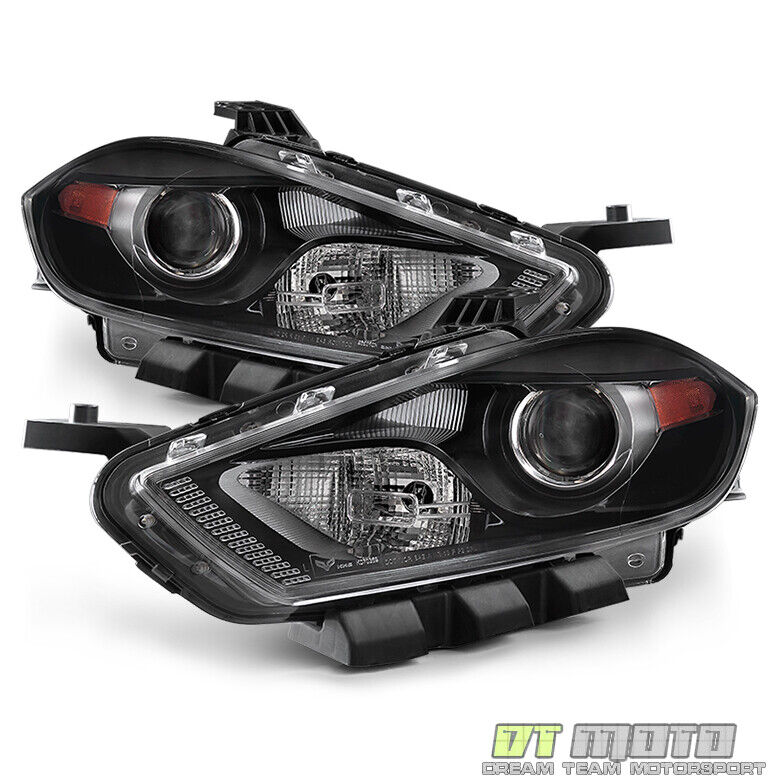 2013-2016 Dodge Dart Headlights Headlamp Left+Right Xenon HID Fit Only 13-16