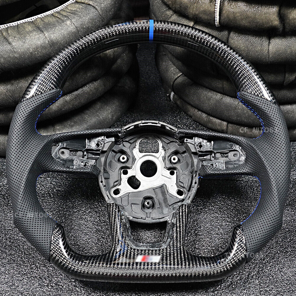 Audi Carbon Fiber Steering Wheel for 17-21 RS3 19-21 RS4 17-21 RS5 17-22 A3 A4