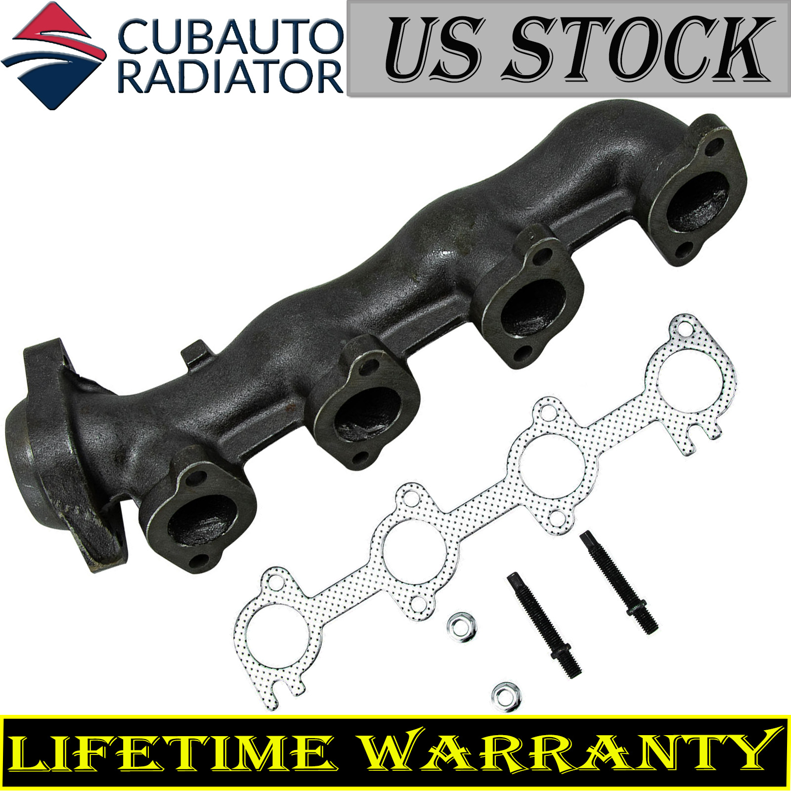 Exhaust Manifold Right For 1997-1998 F-Series Expedition Pickup Truck 4.6L 280ci