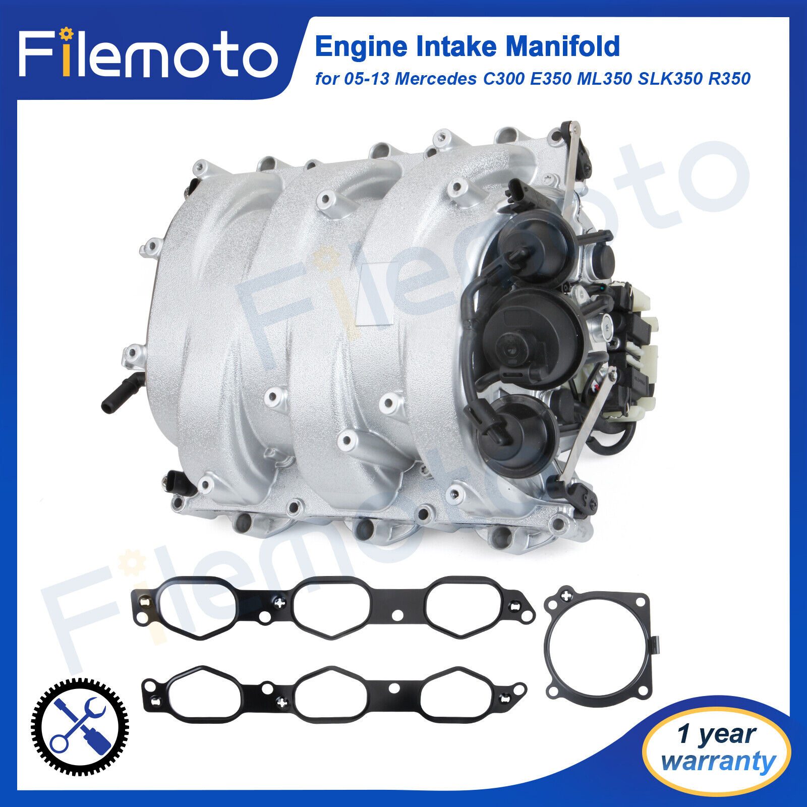 Engine Intake Manifold for 05-13 Mercedes C300 C350 E280 E350 ML350 SLK350 R350