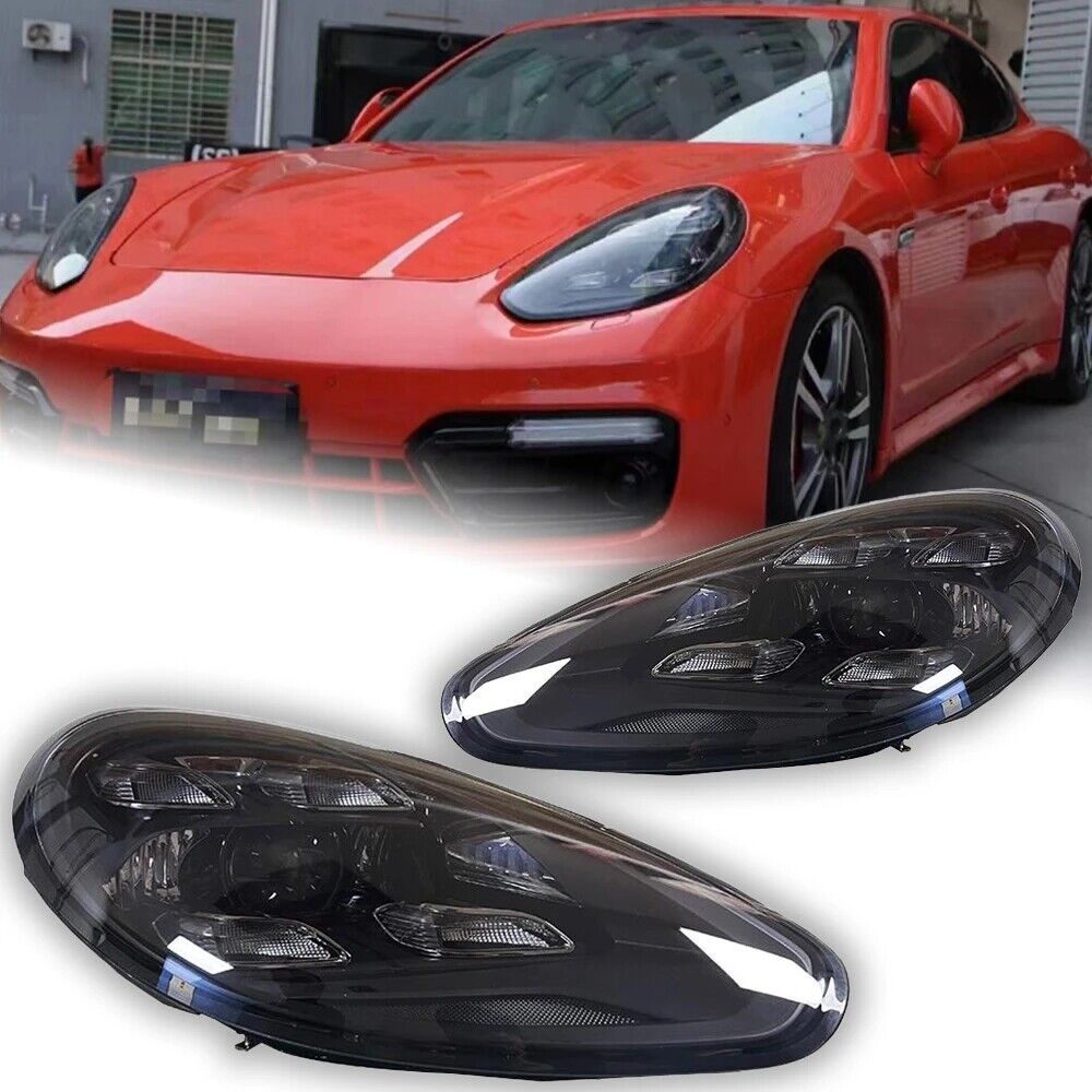 LED Headlight For Porsche Panamera 2010-2017 DRL Turn Signal Front Lamp Assembly