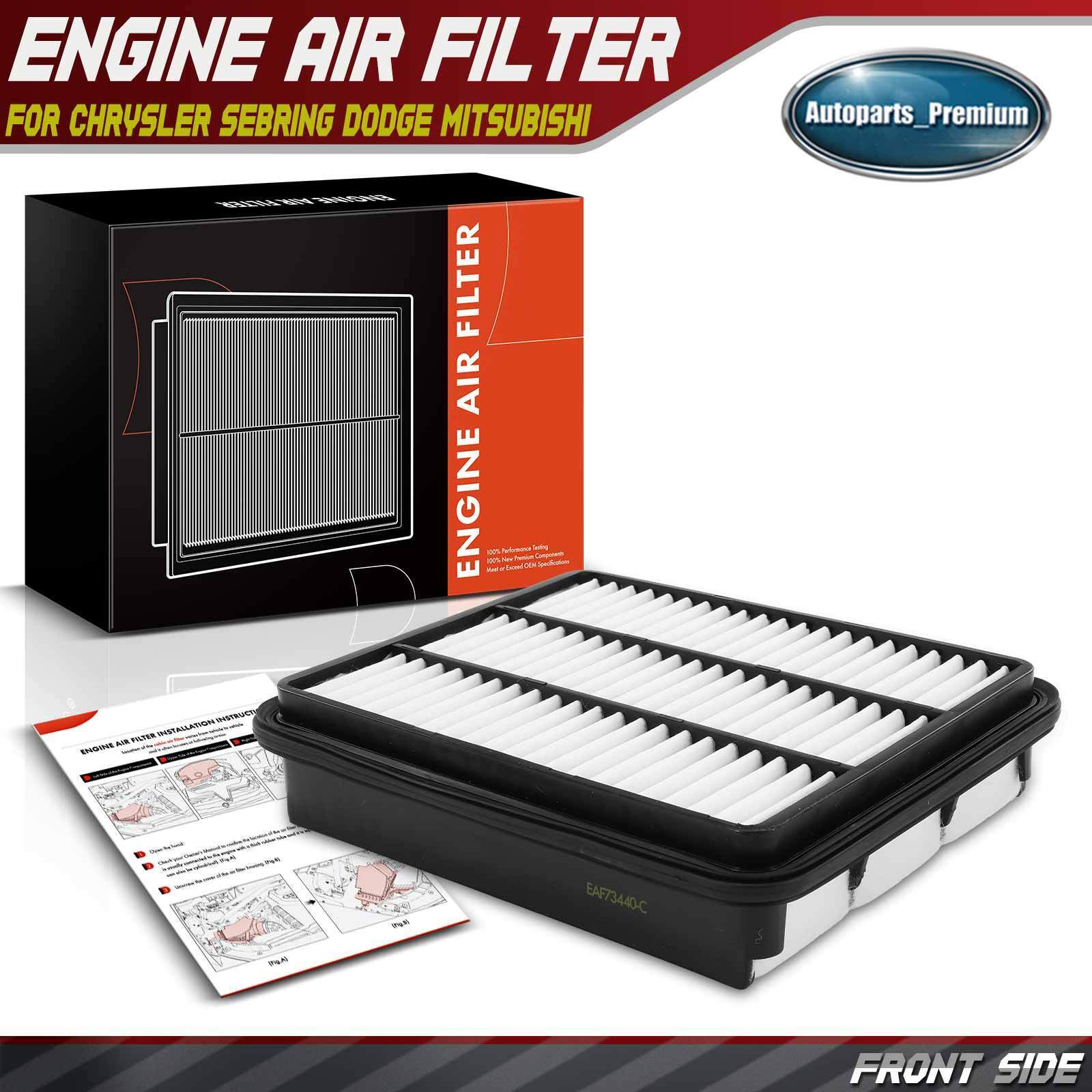 Engine Air Filter for Chrysler Sebring Dodge Avenger Mitsubishi Expo Mazda Eagle