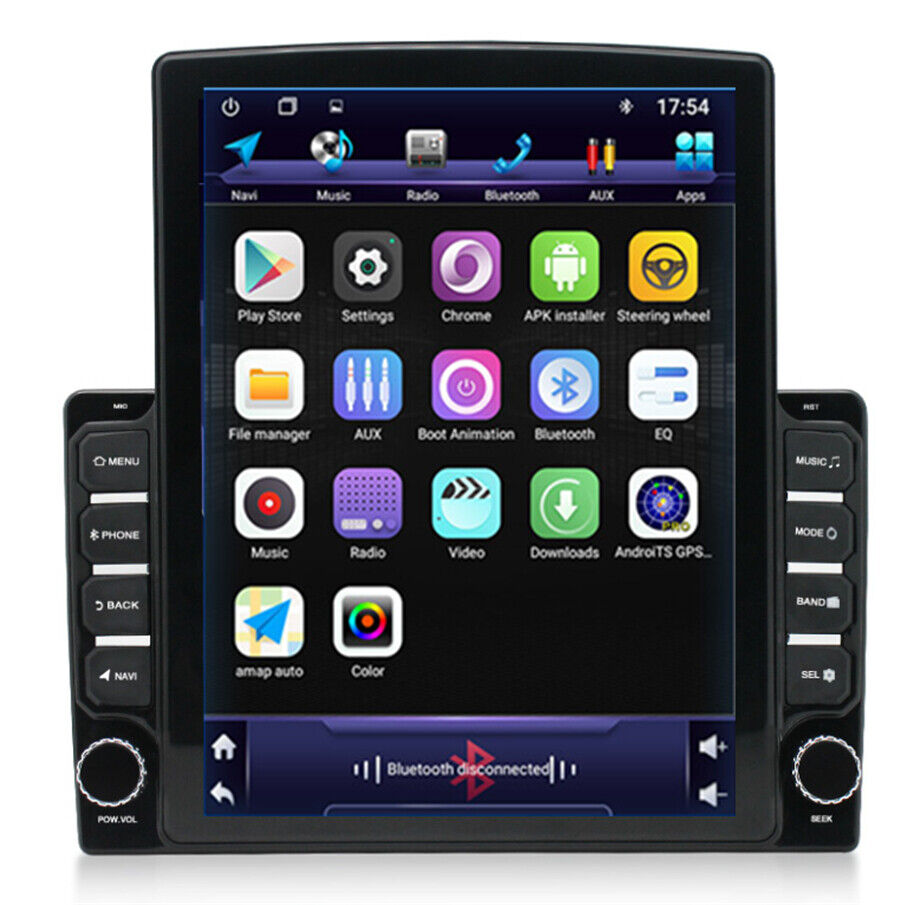 9.7in Car Stereo Radio MP5 Player 2DIN Bluetooth Handsfree Wifi W/GPS Navigation