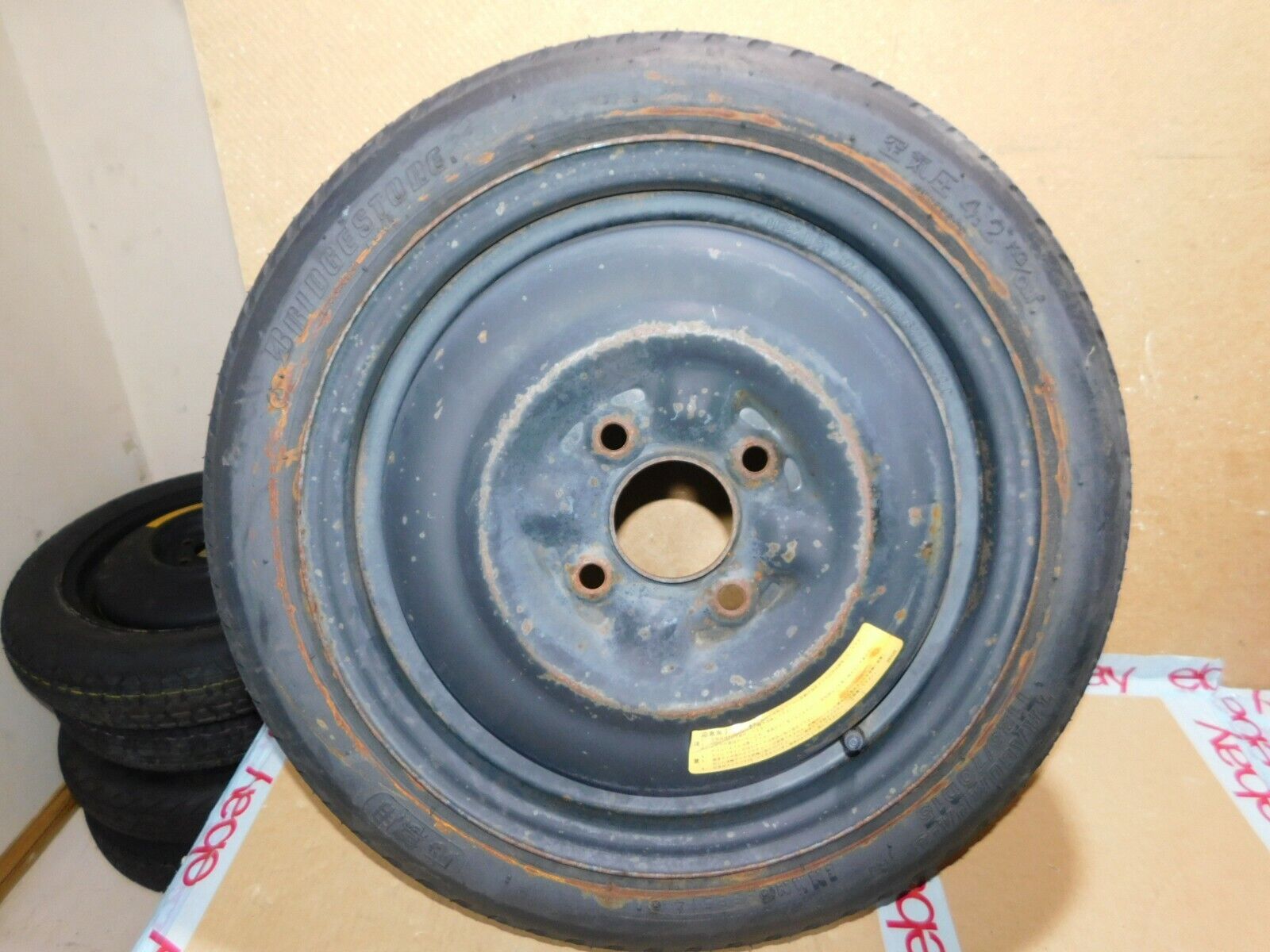 NISSAN ALMERA 2000-2006 SPACE SAVER SPARE TYRES T125/70D15  