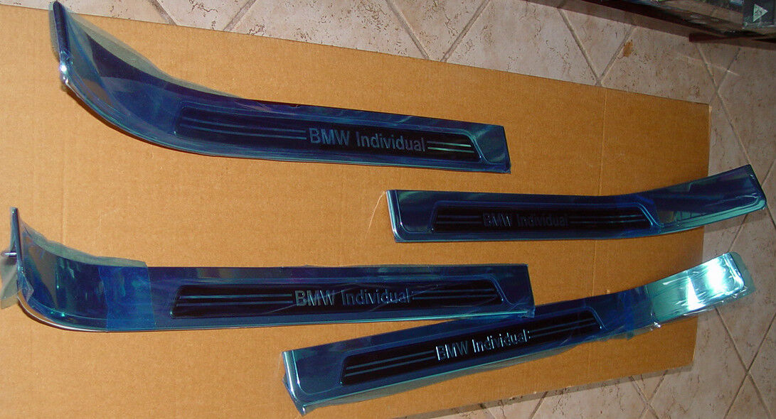 BMW OEM E38 7 Series 1995-2001 Individual Door Sill Tread Plates Long Wheelbase