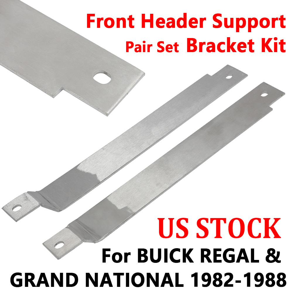 Aluminum For G Body Buick Regal Grand National Front Header Support Bracket Pair