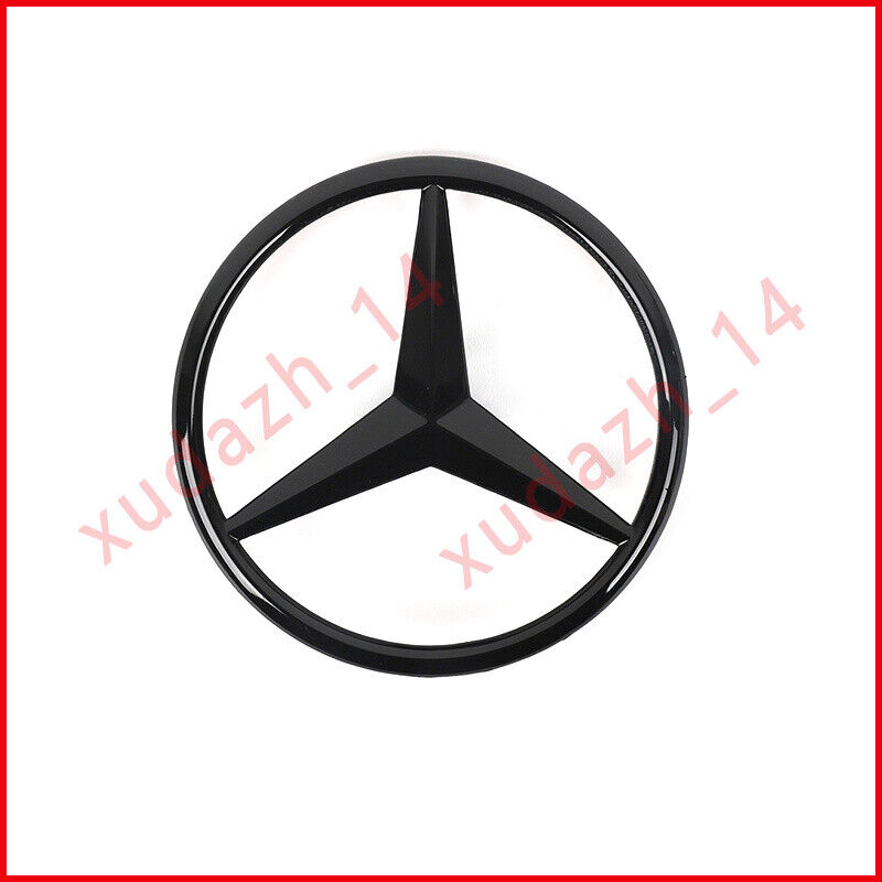 Gloss Black Mercedes W213 Star Trunk Emblem for Rear Lid Logo Badge E63S E43 AMG