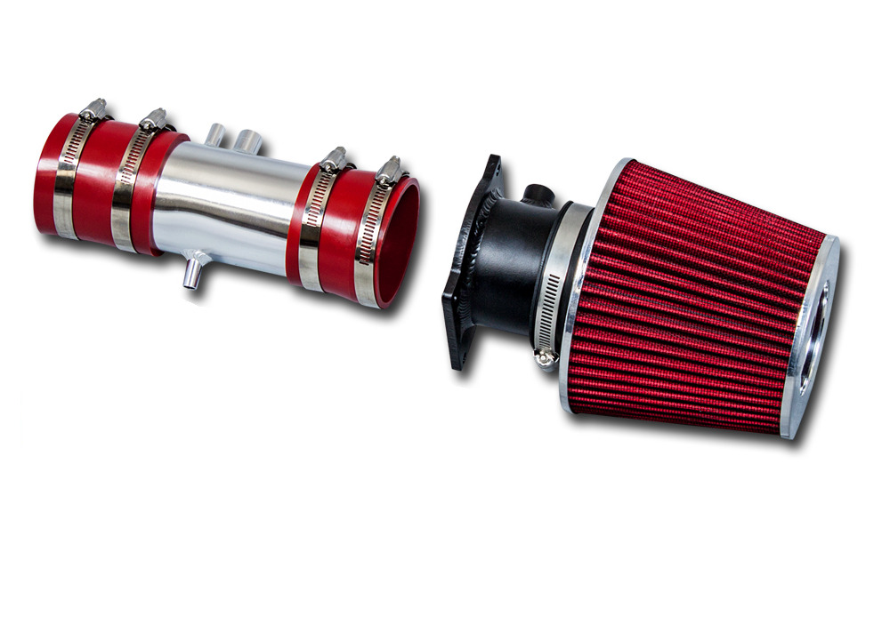 Red Filter Short Ram Air Intake For 95-00 Ford Contour 2.5L V6 96 97 98 99