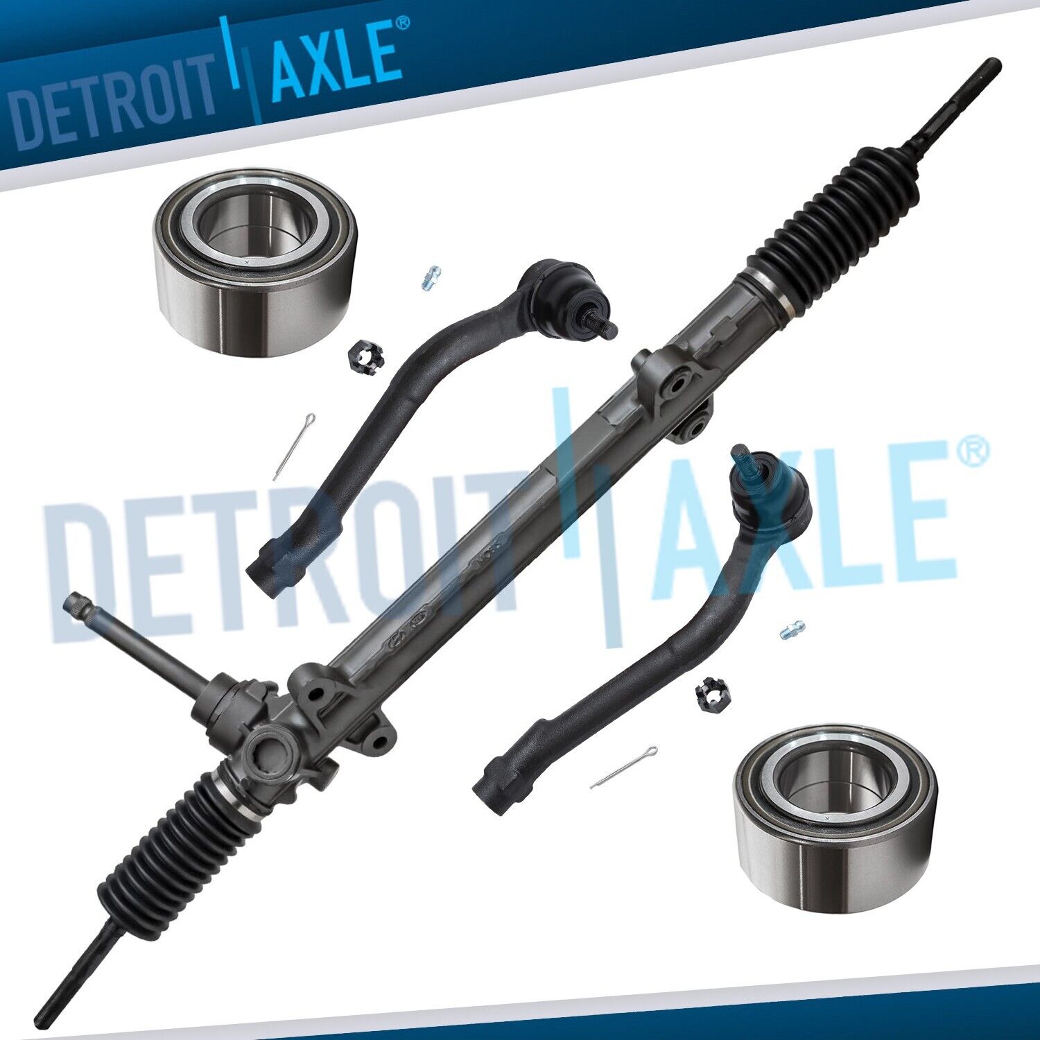 For 2011-2013 Sonata Rack and Pinion w/ Electronic Assist Wheel Bearing Tie Rod