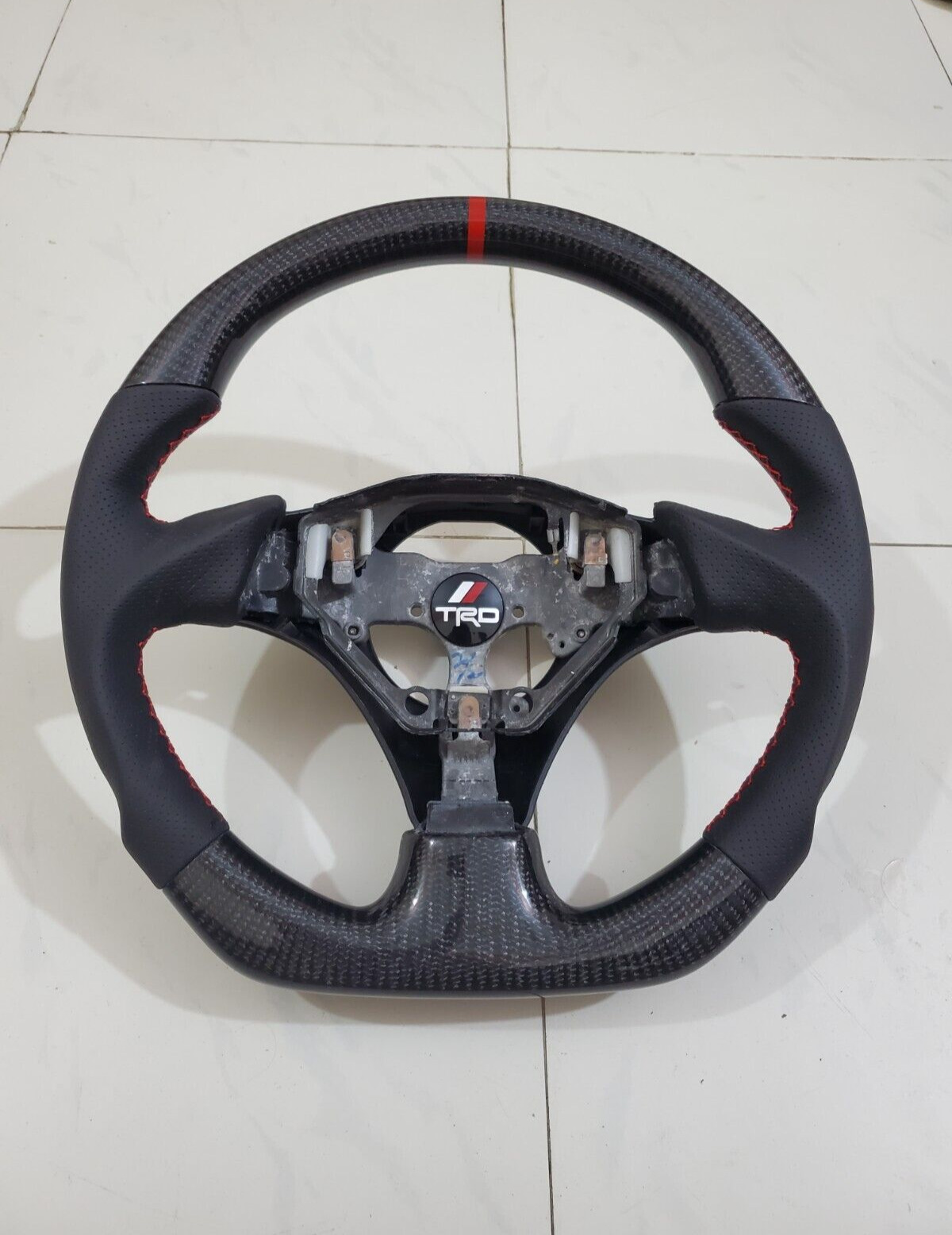 Toyota TRD Real Carbon Steering Wheel for JZA80 MK4 CELICA MR2 MR-S Alteeza JZX