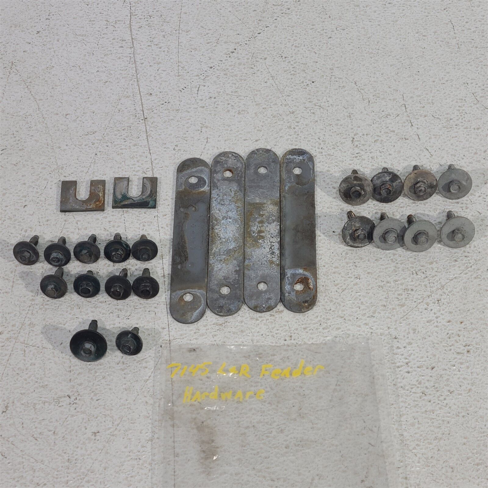 94-98 Mustang Gt Fender Header Panel Hardware Bolts Nuts Spacers Aa7145