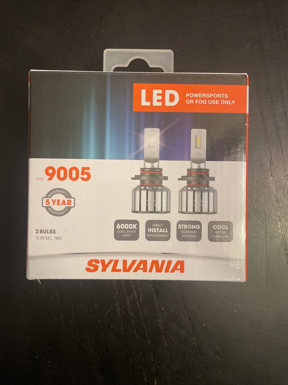 sylvania 9005 led headlight bulbs. 6000 Lumes,  brand new, 2 Pack