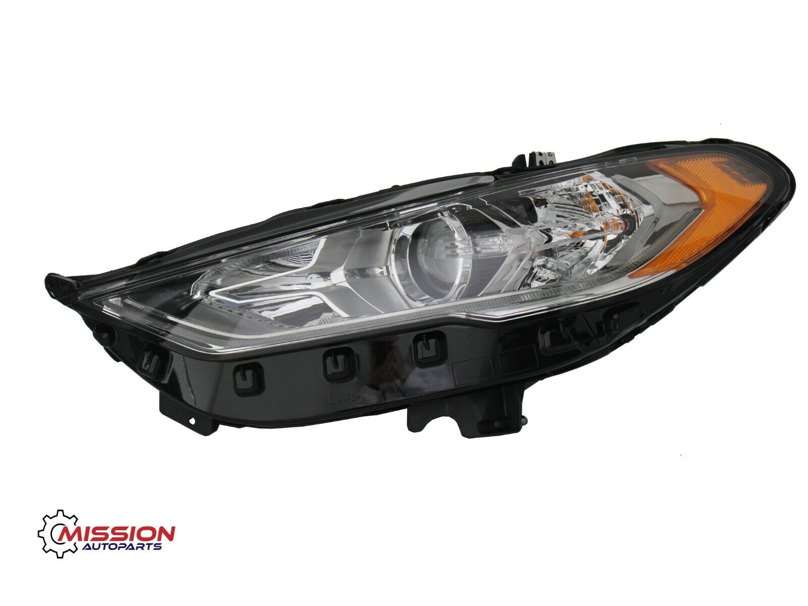 For 2017-2020 Ford Fusion Headlight Halogen W/LED DRL Driver Left Side 