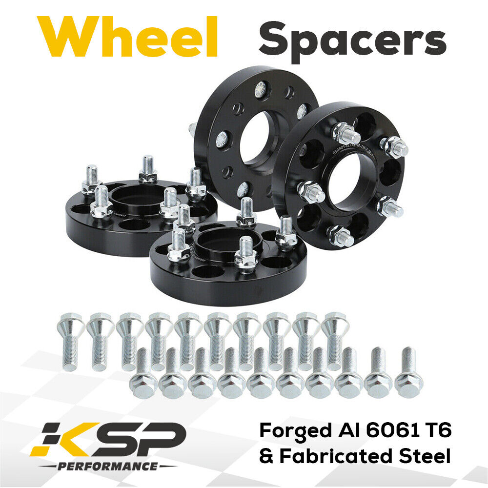 4PC 5X110 to 5x110 25mm Wheel Spacers M12x1.25 for Jeep Renegade Cherokee Forged