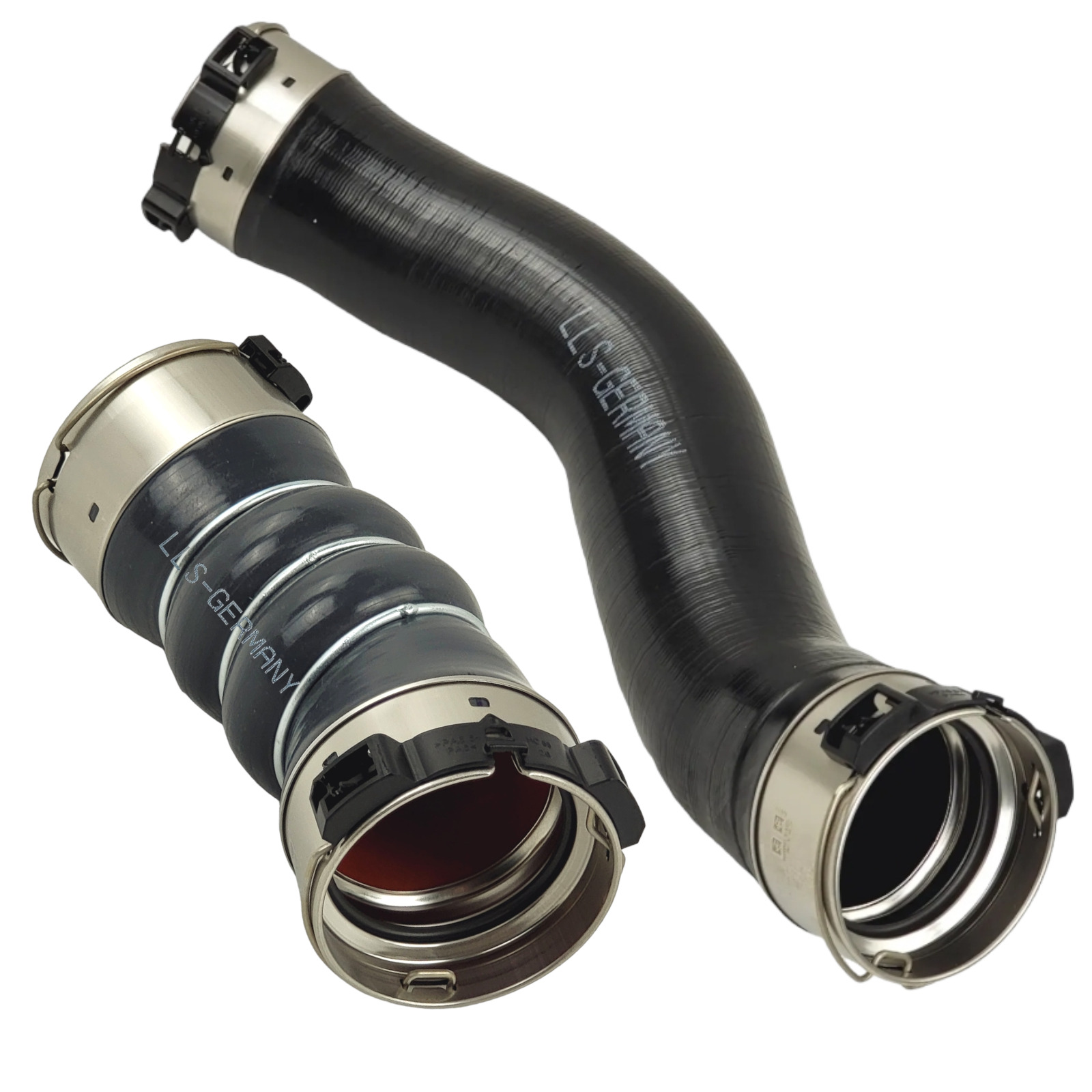 2x turbo hose for bmw 4 Series F32 F33 F36 435d xDrive 11618507706-11617823233