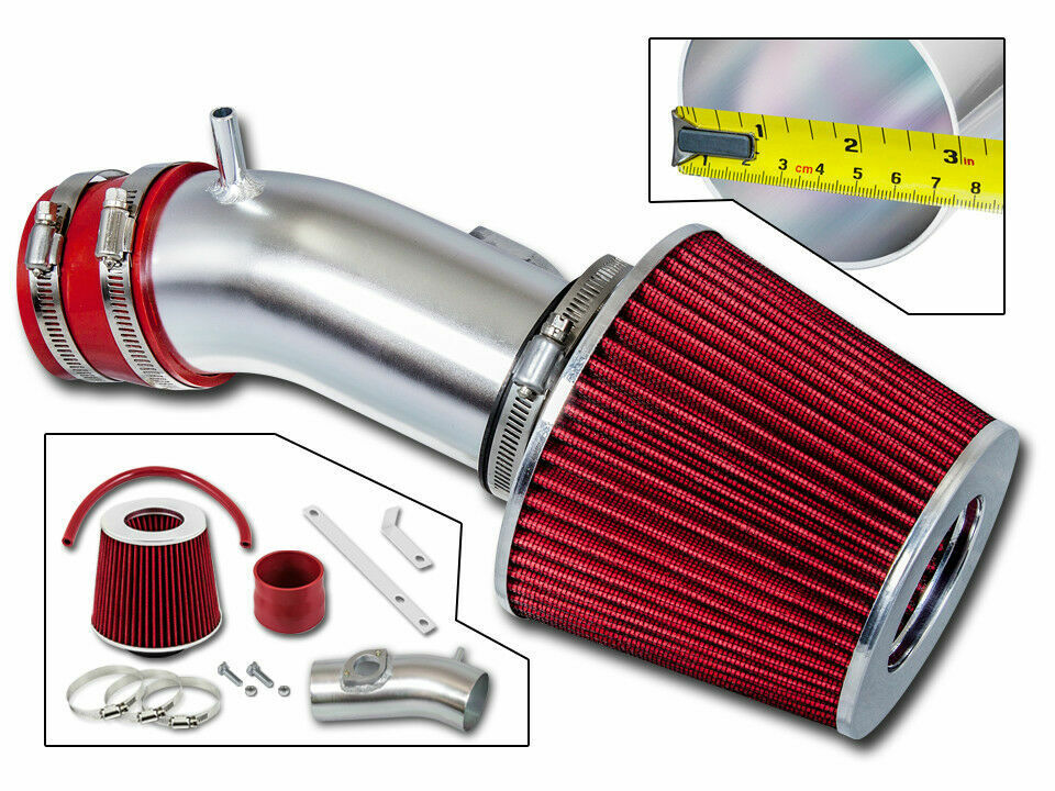BCP RED For 2014-2018 Mazda3 Mazda6 2.5L L4 Air Intake Induction Kit +Filter