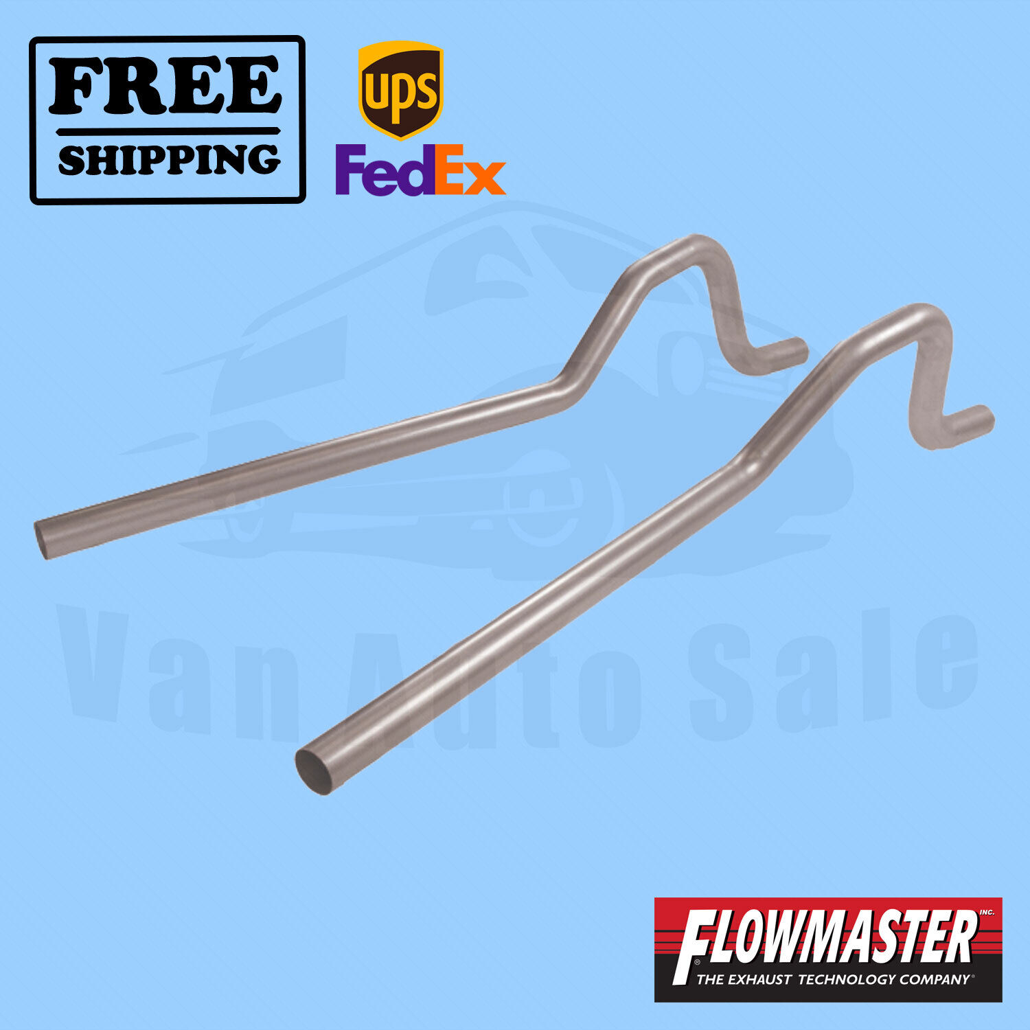 Exhaust Tail Pipe FlowMaster for Dodge Coronet 1965-1974