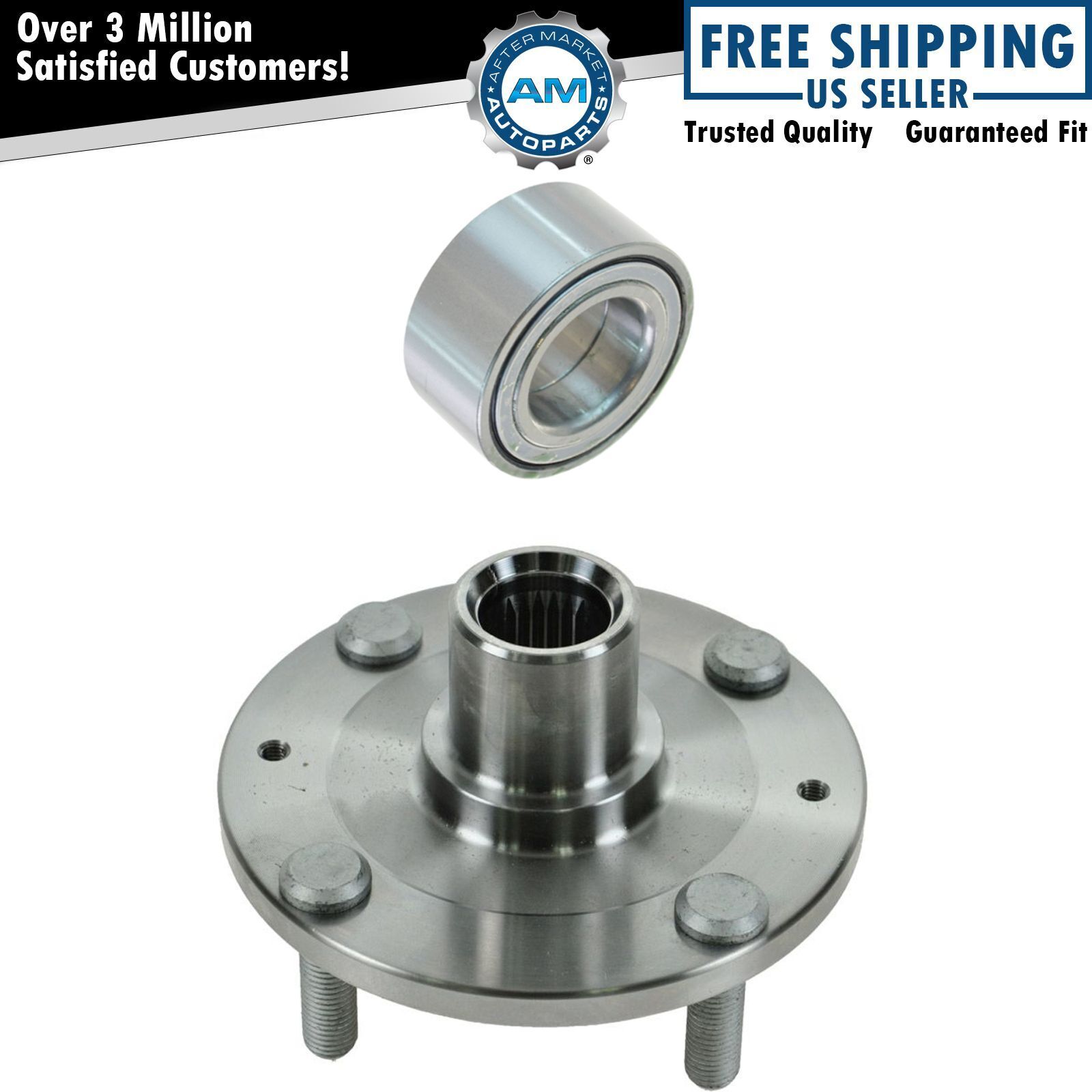 FRONT Wheel Bearing and Hub For Kia Spectra 5 Spectra