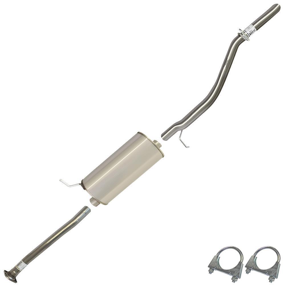 Stainless Steel Exhaust System Kit fits: 2004-2006 Colorado Canyon Ext./Crew Cab