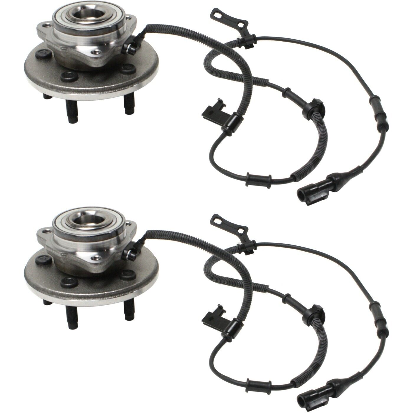Front Wheel Hub Assembly Set For 2006-2010 Ford Explorer Mountaineer 4WD/RWD