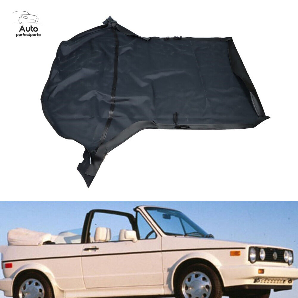 Black Convertible Soft Top For 95 96 97 98 99 00 01 Volkswagen VW Golf Cabriolet