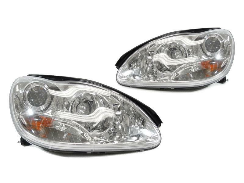 DEPO Facelift AMG Style Headlight For 00-06 Mercedes W220 S Class +Auto Leveling