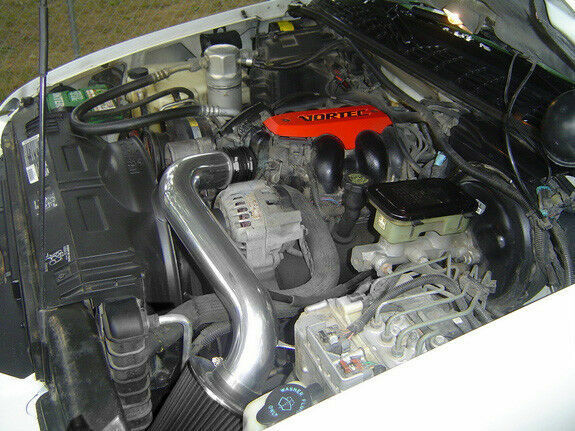 BCP BLACK 1992 1993 1994 1995 S10 Blazer 4.3L V6 Vortec CPI Short Ram Intake