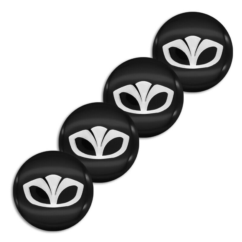4pcs 56mm Tire Hub Center Daewoo Logo Sticker Hub Cover For Daewoo Espero Nexia
