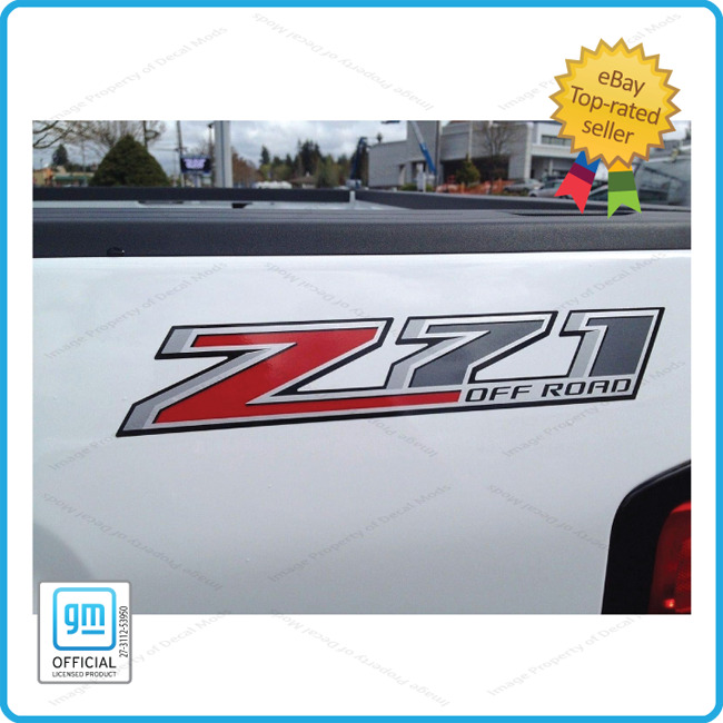 Z71 Off Road Decals Stickers 2014 2015 2016 2017 Sierra Silverado GMC Sierra - F