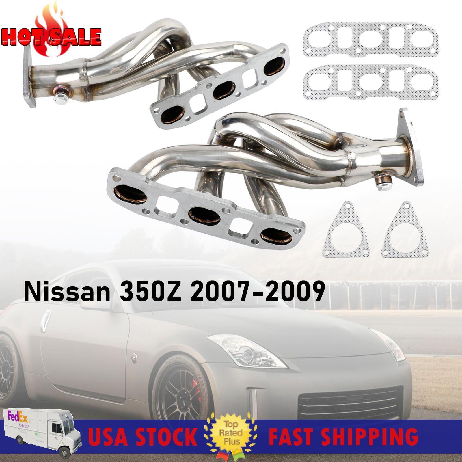 Stainless Steel Exhaust Header Manifold Fit Nissan 350Z 370Z Fit Infiniti G37