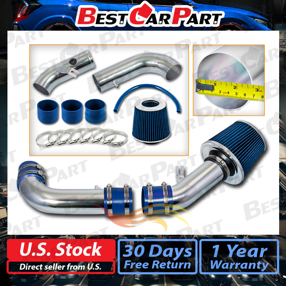 BCP BLUE 99-05 Mazda Miata MX5 MX-5 1.8L Ram Air Intake Induction Kit + Filter