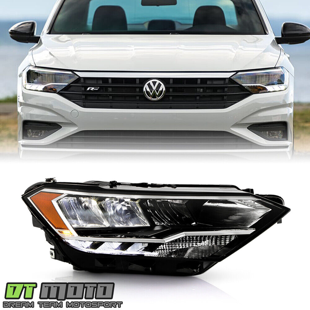 2019-2023 Volkswagen Jetta Non-Projector LED Headlight Headlamp Passenger Side