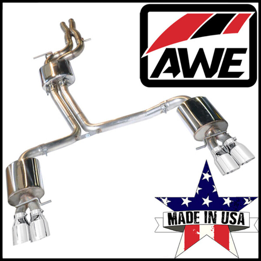 AWE Touring Edition Cat-Back Exhaust System fits 2010-2016 Audi S4 3.0L V6 AWD