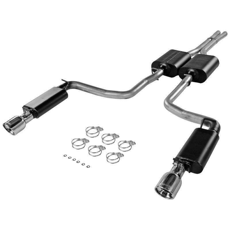 Flowmaster Exhaust System Kit - Fits 2005 to 2010 Dodge Magnum RT and Charger RT