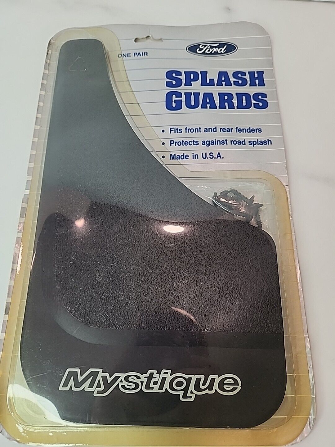 One Pair NOS Ford Mystique Splash Guards. Part F6RZ 16A550 AA